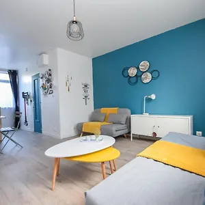Grand Studio Au Coeur De à 1min Du Marché Et 6min Plage De L'écluse Appartement Dinard